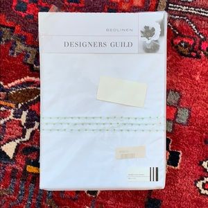 Designers Guild Queen sz sheet in fine cotton new in package